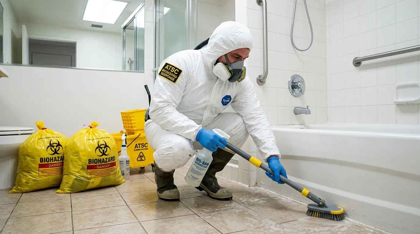 Decontamination equipment deployed for Blood Cleanup in Keystone